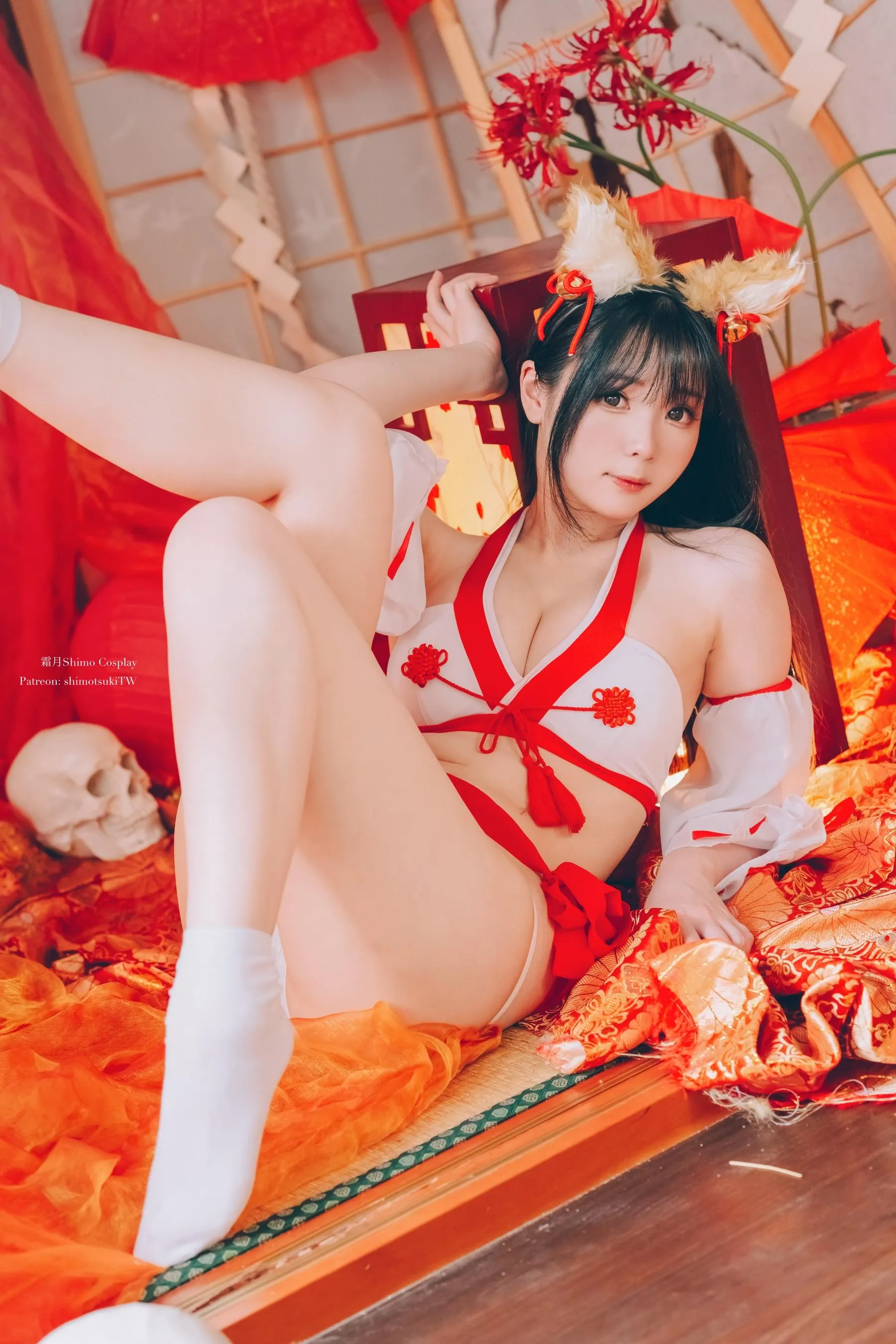 霜月shimo – NO.69 Fox Miko [15P]插图1